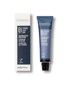 Combinal Eyelash Dye Black ripsme- ja kulmuvärv must 15ml