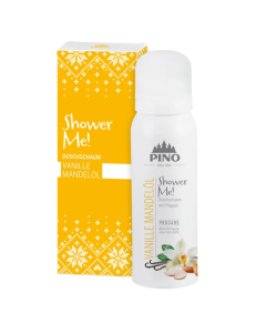 PINO Shower Me! Shower Foam Vanilla Almond Oil - dušivaht, 75ml