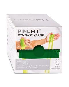 PINO Pinofit-Band - võimlemiskumm roheline (keskmisest tugevam) 45m; lindi laius 14cm