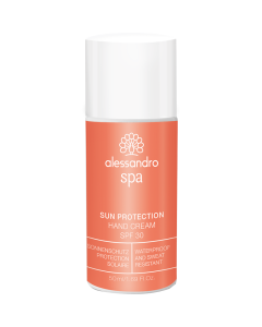 Alessandro SPA HAND Sun Protection Hand Cream SPF30 - päikesekaitsekreem kätele, 50ml