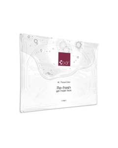 BDR Re-fresh gel mask face - rahustav ja trimmiv näomask, 5tk pakis