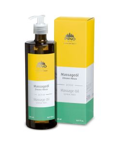 PINO Aroma Massageöl Zitrone Minze - aroomimassaažiõli pumbaga, 500ml 