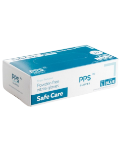 Safe Care Powder-free nitrile gloves Blue L, 100pcs