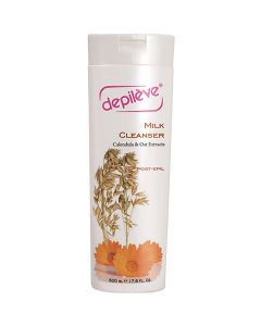 Depiléve Milk Cleanser (with SPF 8) nr.2  Calendula & Oat Extracts - puhastav piim saialille ja kaera ekstraktiga 500ml