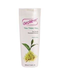 Depiléve Tea Tree Gel - vahatamiseelne ja -järgne teepuuõli geel 500ml