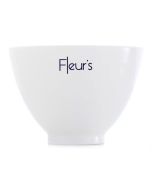 Fleurs logoga valge kauss