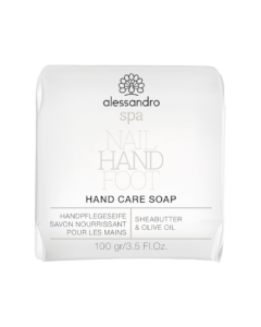 alessandro SPA HAND Hand Care Soap - hooldav käteseep sheavõi ja oliivõliga, 100g