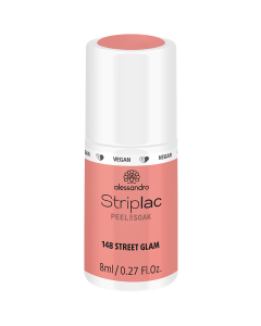 alessandro Striplac Peel or Soak 148 Street Glam - UV/LED küünelakk, 8ml