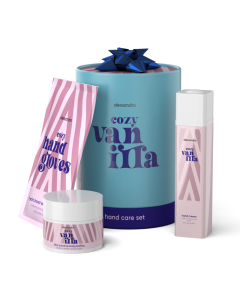 alessandro Cozy Hand Care Set - luksuslik kätehoolduskomplekt kaunis kinkepakendis
