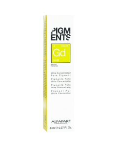 Alfaparf Pigments Gold- ülikontsentreeritud pigment, 8ml