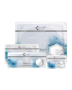 BDR Re-fresh gel mask eyes - sügavniisutav ja rahustav nano-geelmask silmadele, 5tk pakis