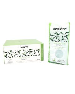 Depiléve Tea Tree Paraffiin, 8x350g (2.8kg) - teepuuõliparafiin