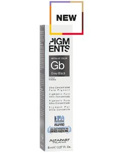 Alfaparf Pigments Grey Black - ülikontsentreeritud pigment, 8ml