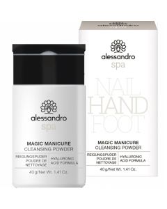 Alessandro SPA HAND Magic Manicure Cleansing Powder – kooriv ja niisutav puuder, 40g 