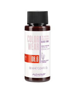 Alfaparf Color Wear Gloss Toner RED 08.6, 60ml