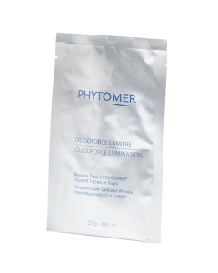 Phytomer Oligoforce Lumination - Noorendav ja pigmendimuutusi korrigeeriv antioksüdantne remineraliseeriv aktiivmask Oligomer® kompleksiga, 20x23g