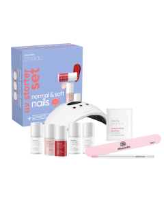 alessandro Striplac UV Colour Starter Set Normal & Soft Nails-2 colours - maniküürikomplekt