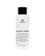 alessandro Glossy Finish – dispersiooni eemaldusvedelik UV-geelidele ja UV-lakkidele, 125ml