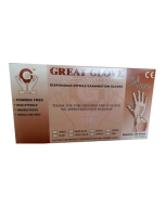 Pink Pearl puudrivabad nitriilkindad S. roosad 100tk 